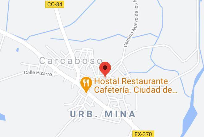 Caceres - Albergue Turistico Juvenil Y De Peregrinos Majalavara Maps