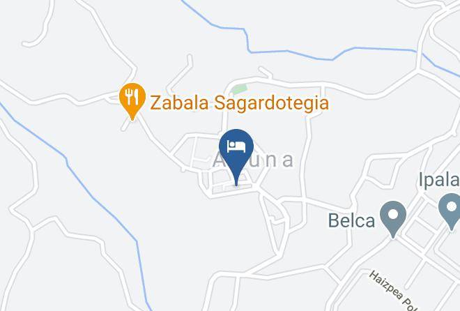 Gipuzkoa - Albergue Uztartza Maps
