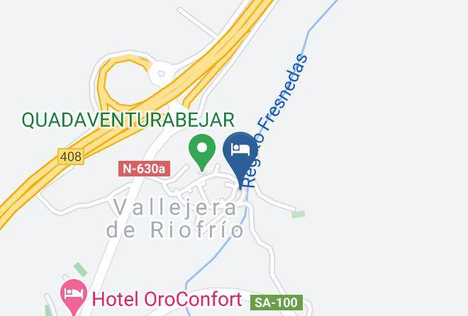 Salamanca - Albergue Vallejera Maps