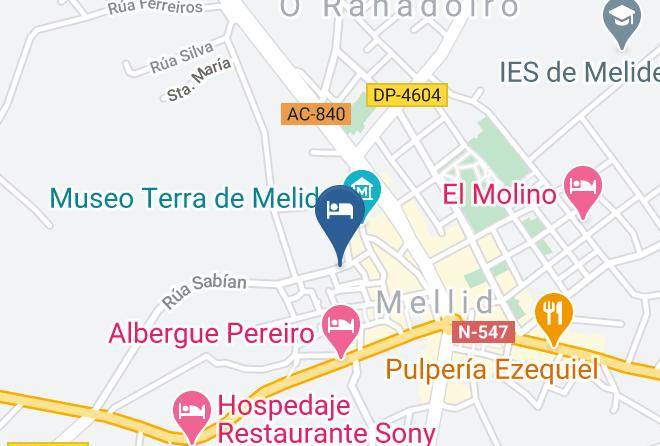 Auna - Albergue Vilela Maps