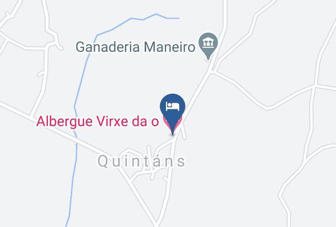 Auna - Albergue Virxe Da O Maps