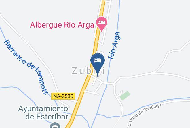 Albergue Zaldiko Map
