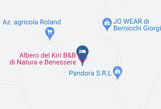 Turin - Albero Del Kiri B&b Di Natura E Benessere Maps