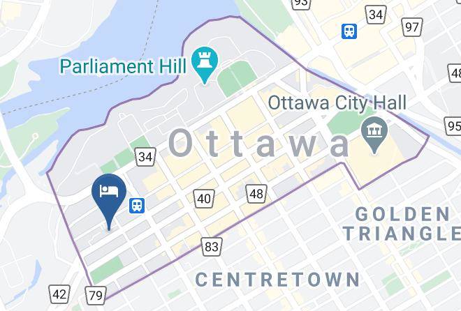 Ottawa - Albert At Bay Suite Hotel Downtown Ottawa Maps