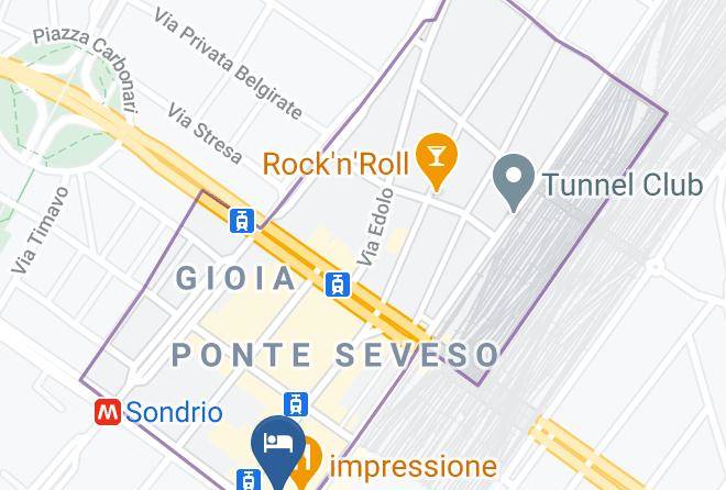 Milan - Albert Hotel Maps