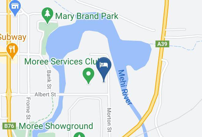 Moree Plains - Albert Motel Maps