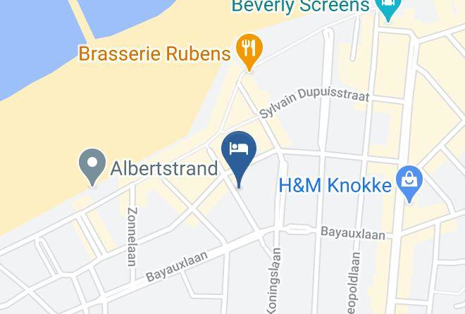 West Flanders - Hotel Albert Plage Maps