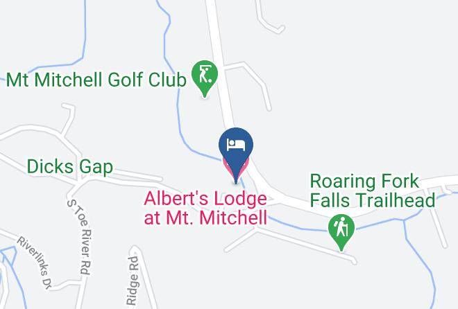 Yancey - Albert's Lodge At Mt Mitchell Maps