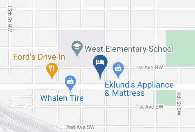 Cascade - Alberta Motel Maps