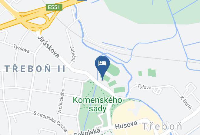 Jindrichuv Hradec - Alberta Pension Garni Maps