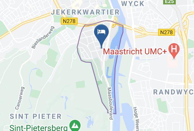 Maastricht - B&b Alberti Maps