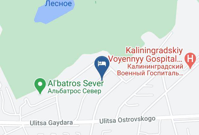Kaliningrad - Albertina Hotel Maps