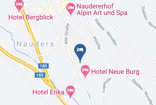 Landeck - Alberts Heimatgluck Fruhstuckspension Mit Wellness Maps