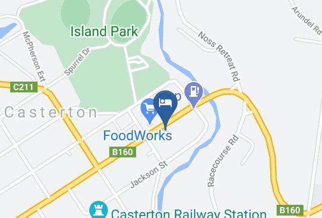 Albion Hotel Motel Map