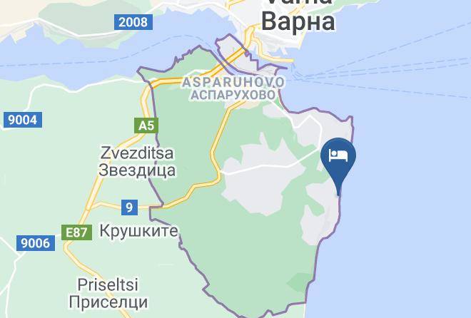 Albizia Beach Hotel Map