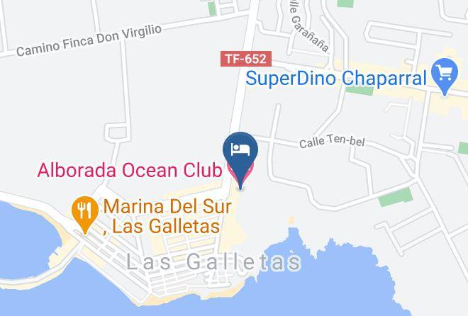 Santa Cruz De Tenerife - Alborada Ocean Club Maps