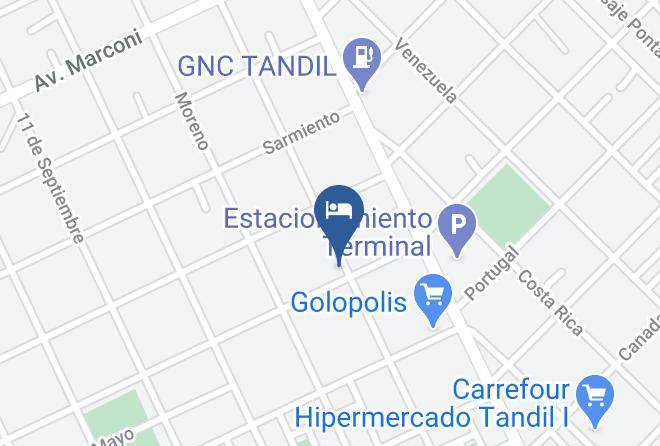 Tandil Partido - Alborada Maps
