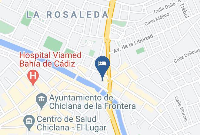 Cadiz - Hotel Alboran Chiclana Maps