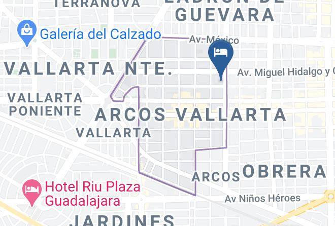 Guadalajara - Alborata Hotel Boutique Maps