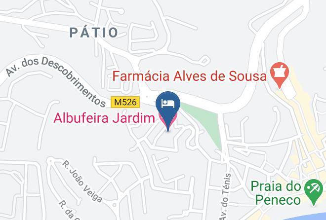 Albufeira - Albufeira Jardim Maps