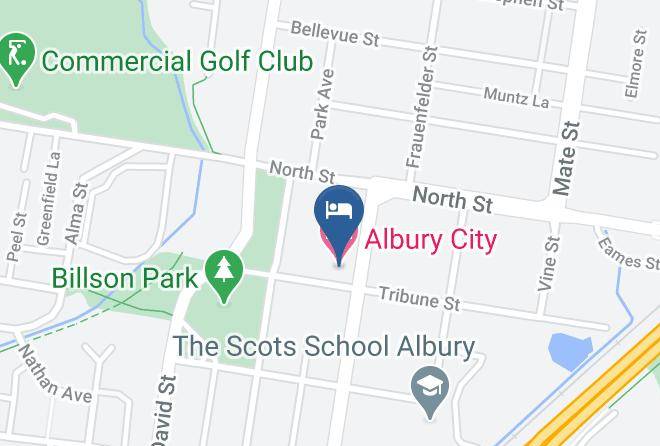 Albury - Albury City Motel Maps