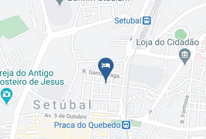 Santa Maria Da Graca - Alcacaria Do Bairro Maps