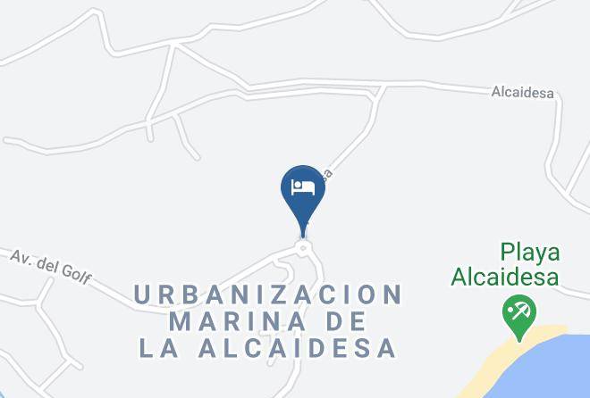 Cadiz - Alcaidesa Golf And Garden Maps