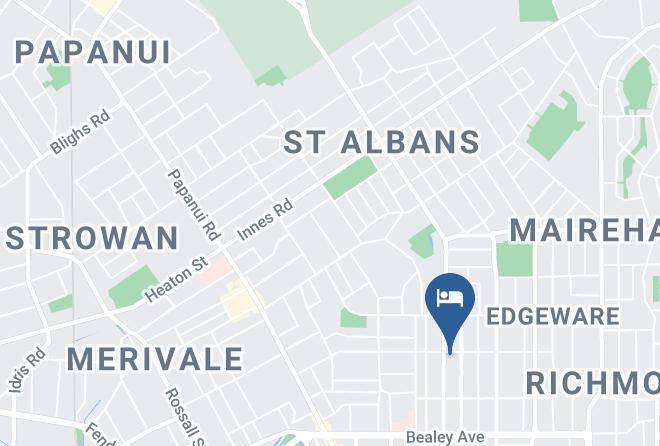 Christchurch - Alcala Motor Lodge Maps