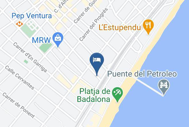Barcelona - Alcam Badalona Playa Norte Maps
