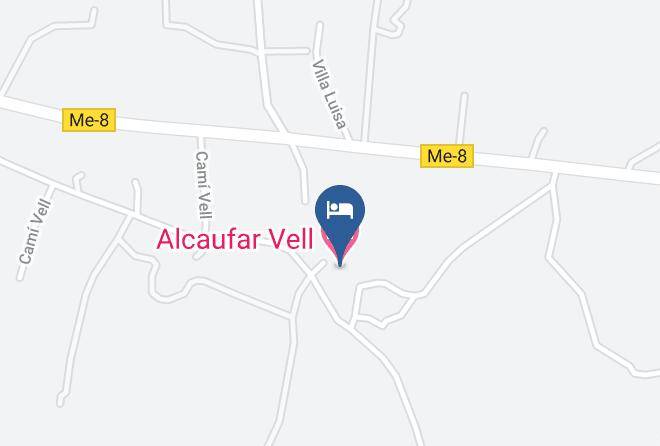 Baleares - Alcaufar Vell Maps