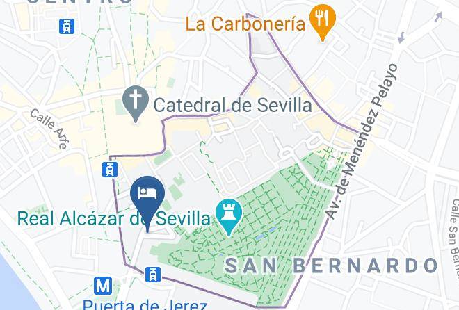 Seville - Alcazar De Eva Maria Maps