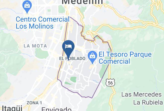 Medellin - Alcazar De Oviedo Apartahotel Maps