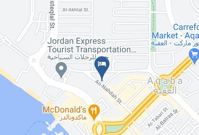 Al Aqaba Qasabah - Alcazar Hotel Maps