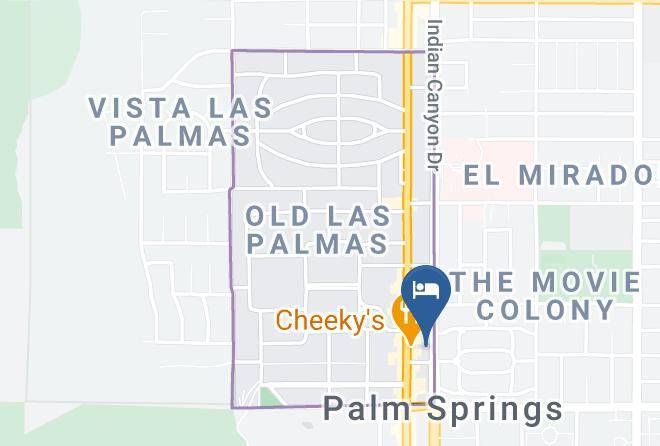 Riverside - Alcazar Palm Springs Maps
