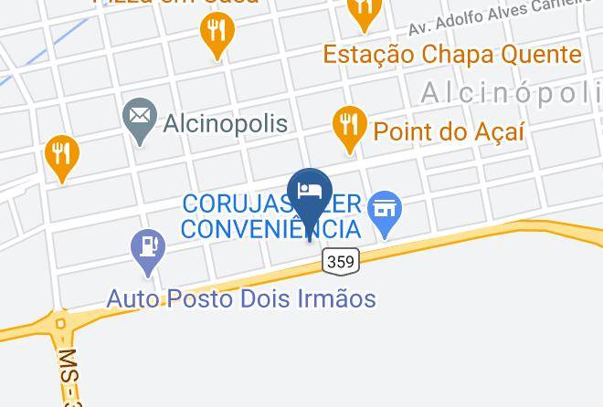 Alcinopolis - Alcinopolis Nunes Hotel Maps