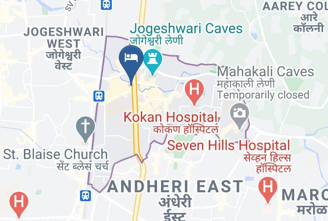 Mumbai - Alcove Service Apartments Andheri East Mumbai Maps