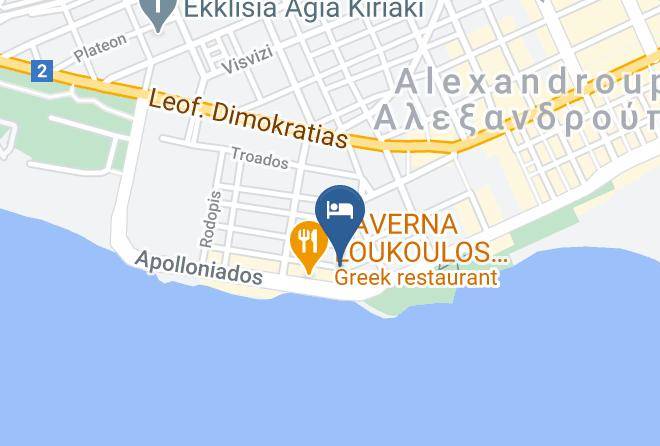 Evros - Hotel Alkyon Maps