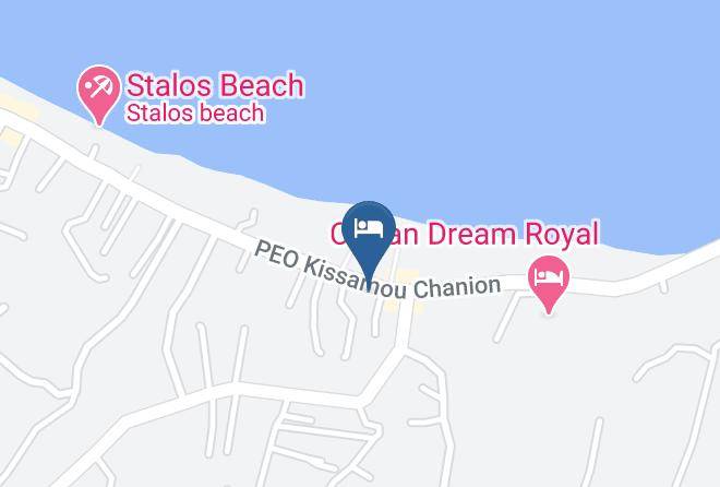 Khania - Alcyone Hotel Maps