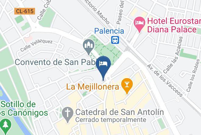 Palencia - Hotel Alda Centro Palencia Maps