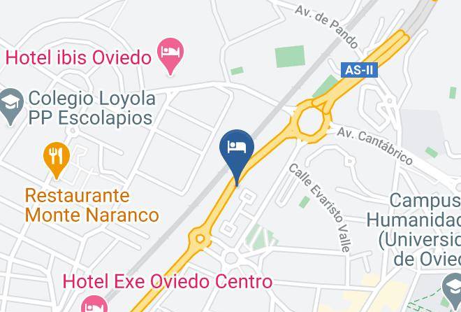 Asturias - Alda Estacion Oviedo Maps