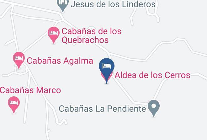 Calamuchita Department - Aldea De Los Cerros Maps