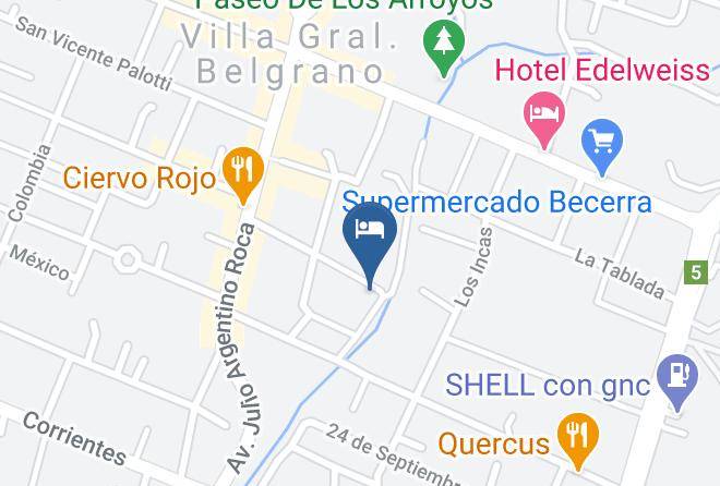 Calamuchita Department - Aldea Kleinwald Maps