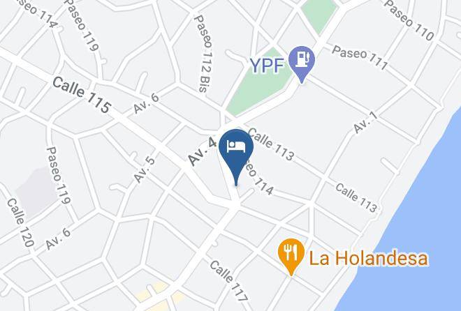 Villa Gesell - Aldea Marina Maps