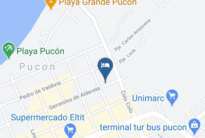Cautin Province - Aldea Naukana Posada Boutique Maps