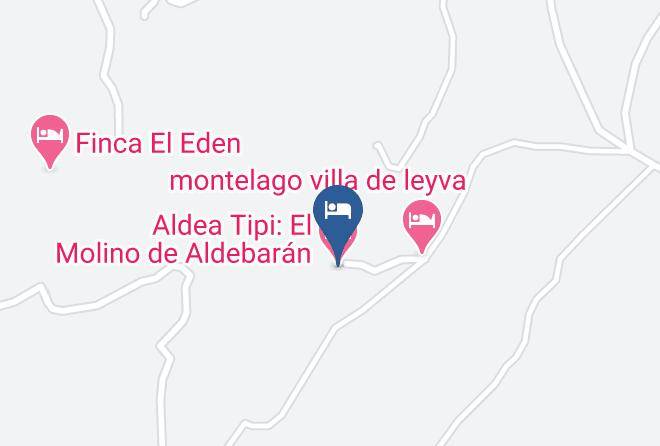 Villa De Leyva - Aldea Tipi El Molino De Aldebaran Maps