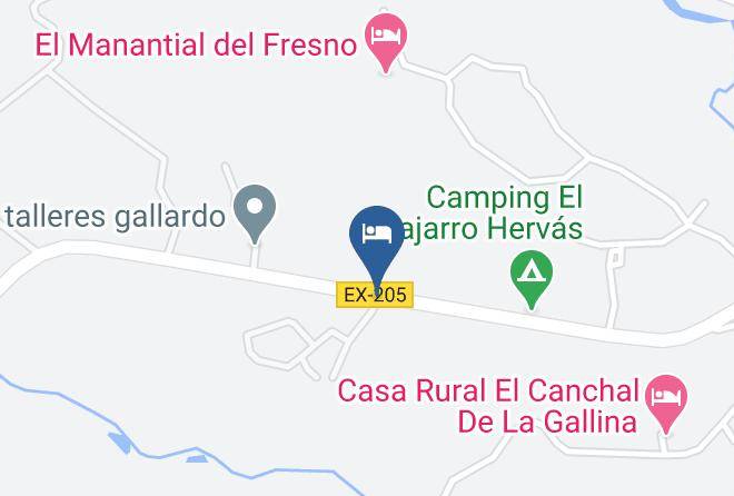 Caceres - Aldea Vetonia Complejo Turistico Hervas Maps