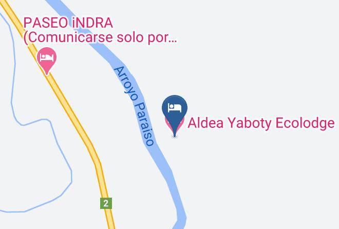 Guarani - Aldea Yaboty Ecolodge Maps