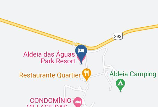 Barra Do Pirai - Aldeia Das Aguas Park Resort Maps