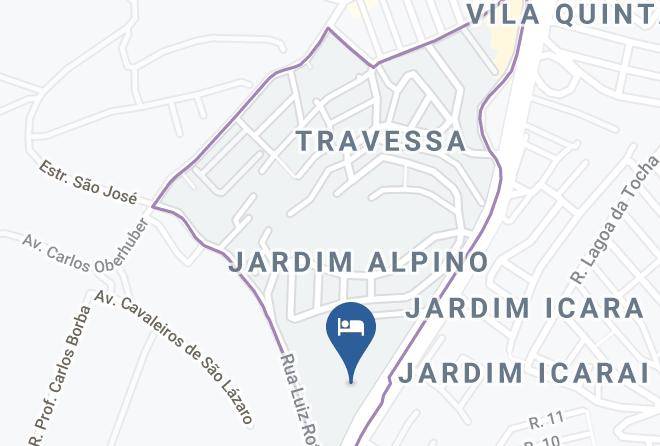 Sao Paulo Cidade Dutra - Aldeia Motel Maps