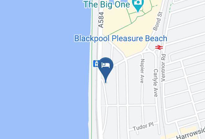 Blackpool - Alderley Hotel Maps